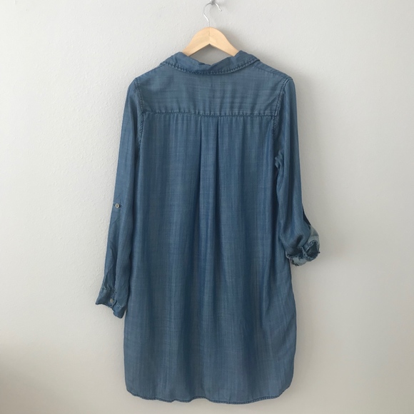 Velvet Heart Chambray Shift Dress - Picture 2 of 5